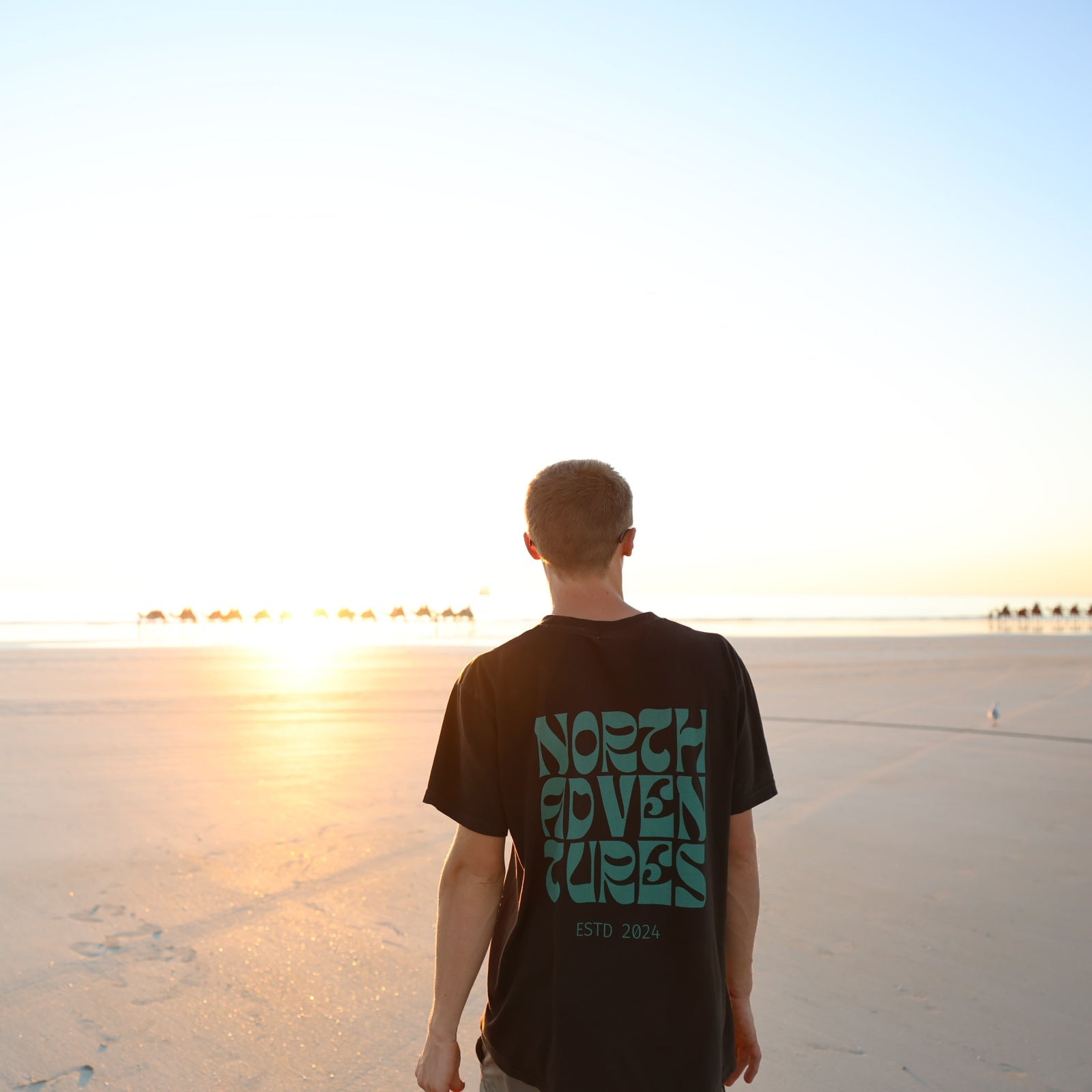 Sea Foam - North Adventures T-Shirt