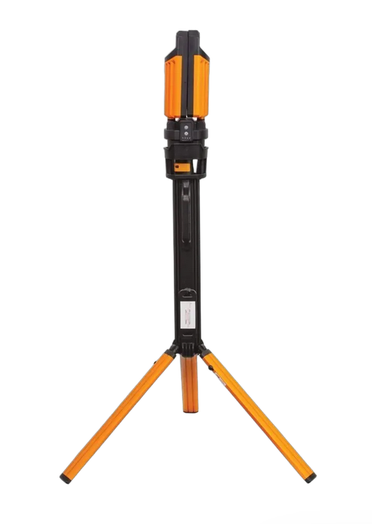 Ignite Rechargeable Tripod Work Light - Twin Head 5000 Lumens