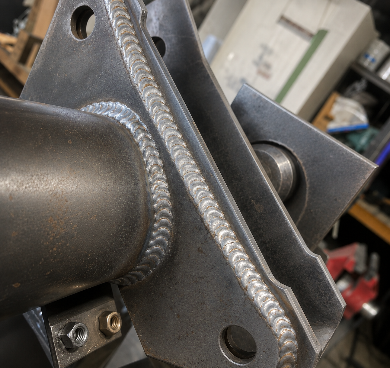 80/105 Series LandCruiser Radius Arm Mount Reinforcement Kit (Weld-In)
