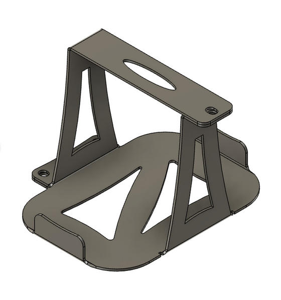 Optima Battery Mount - CNC 3mm Steel