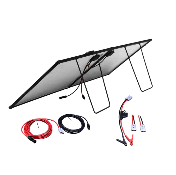 Exotronic 12/24V 200W Portable Folding Solar Panel + Victron SmartSolar 75/15 Kit