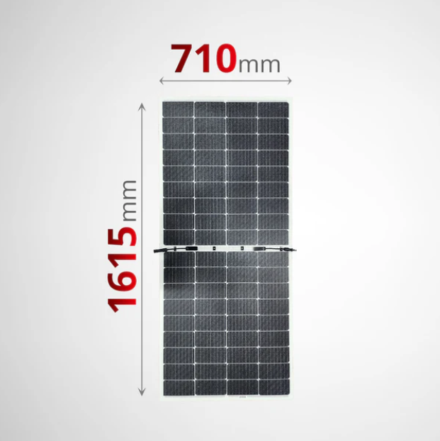 Sunman eArc 215W Flexible Solar Panel - Half Cut Shade Resistant