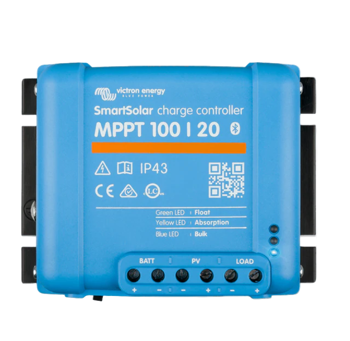 Victron SmartSolar Blue Charge Controllers 12/24V MPPT 100/15 or 100/20