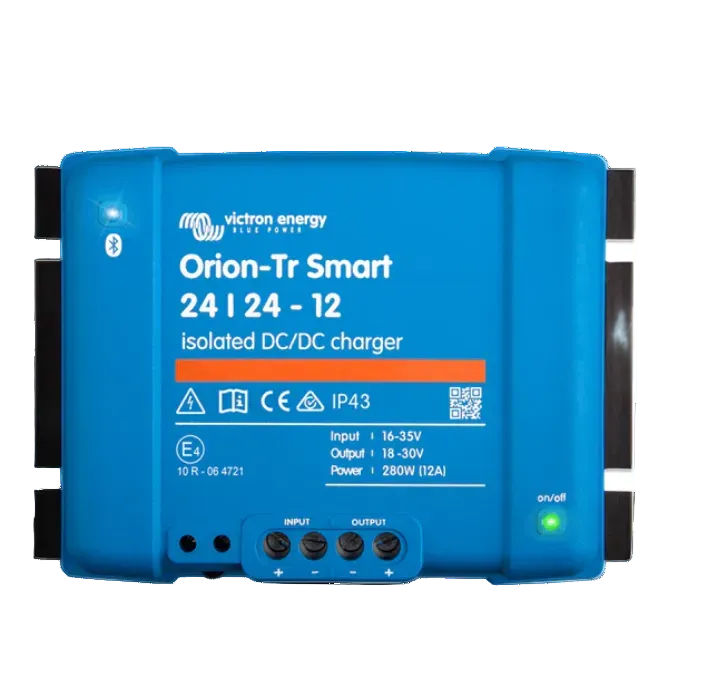 Victron 24V to 24V Orion-Tr Smart 24/24-12A Isolated DC-DC Charger