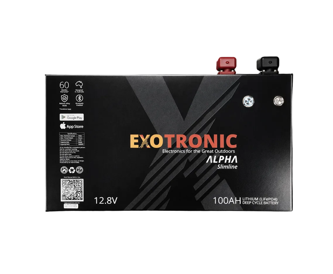 Exotronic Alpha Slimline lithium-ion battery