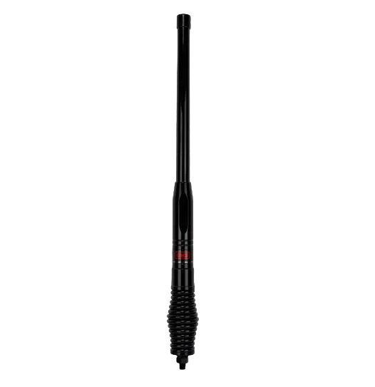 GME AE4704B UHF Antenna Kit – 2.1dBi (Black, Heavy Duty Spring Base)