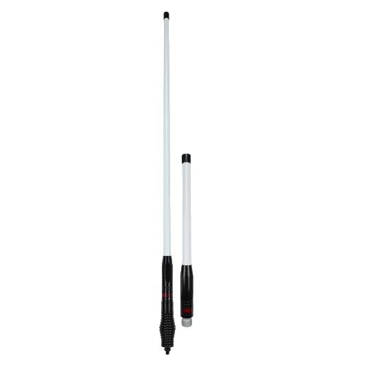 GME AE4705WBTP All Terrain UHF Antenna Twin Pack – 2.1dBi &amp; 6.6dBi (White)