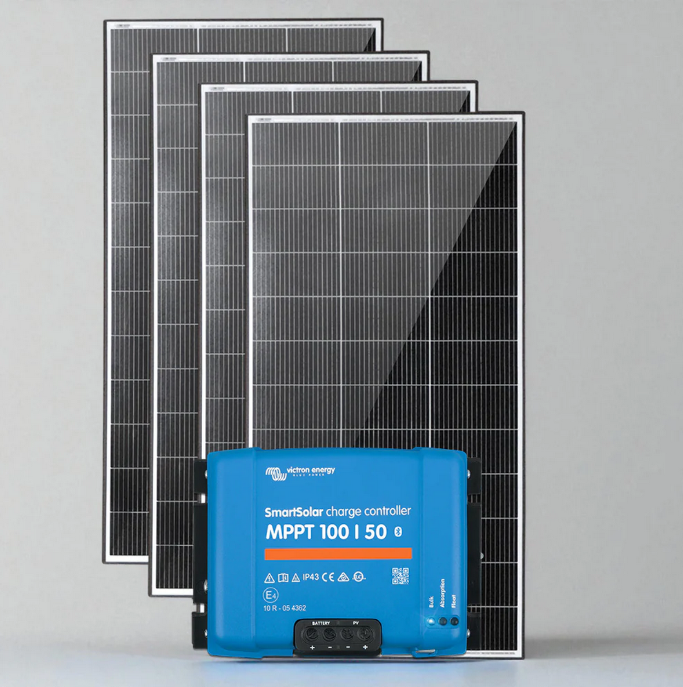Bundle 4x Exotronic 200w Solar Panel & Victron SmartSolar MPPT 100/50
