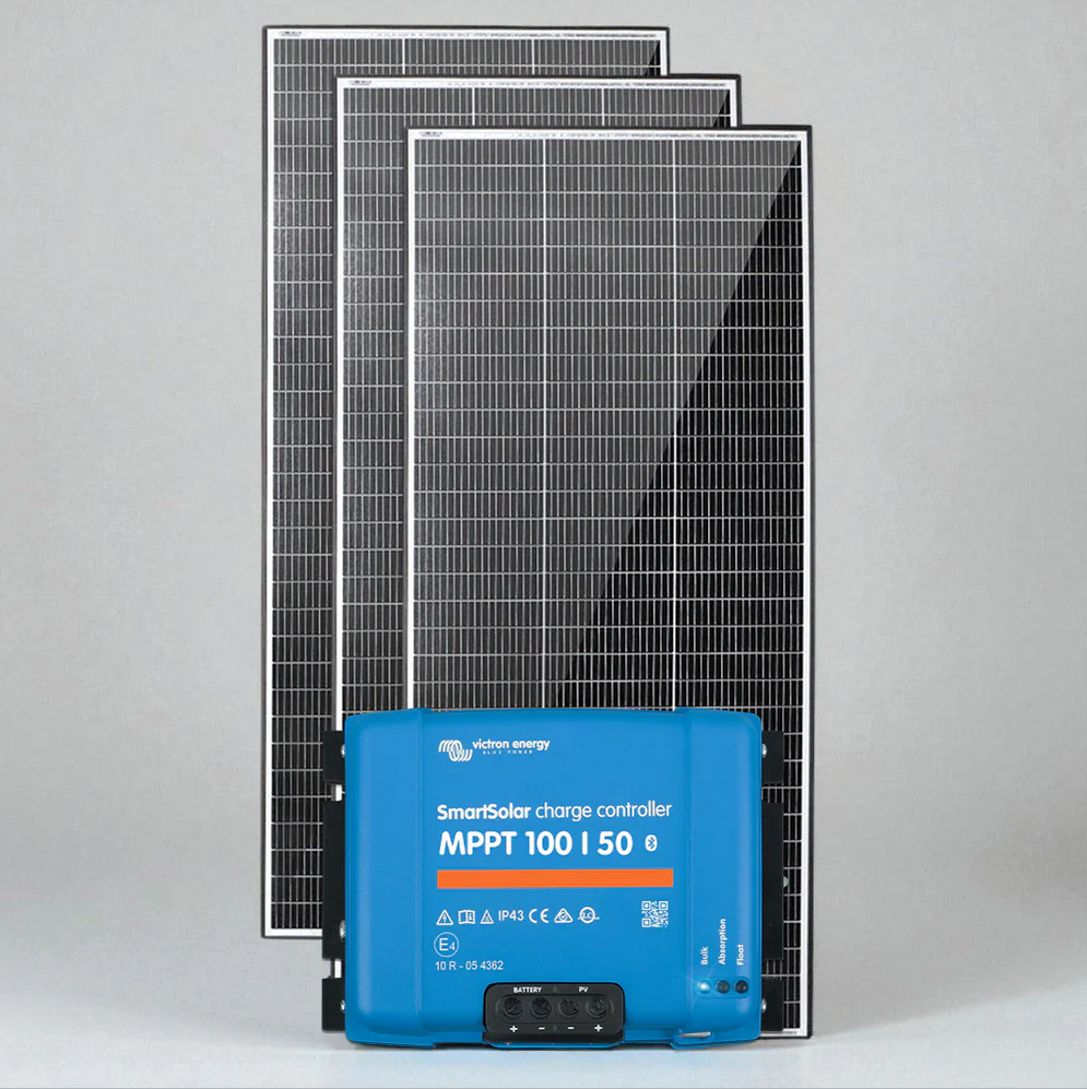 Bundle 3x Exotronic 220w Solar Panel & Victron SmartSolar MPPT 100/50