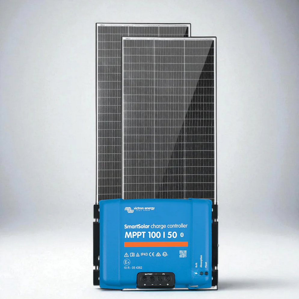 Bundle 2x Exotronic 250w Solar Panel & Victron SmartSolar MPPT 100/50