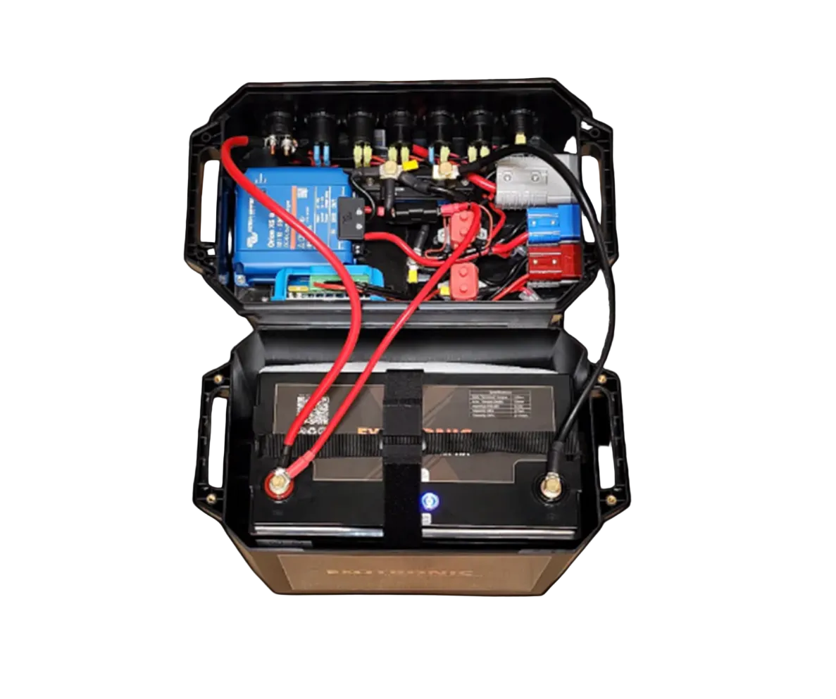 Exotronic 100Ah Battery Box Pre-Wired Kit -Orion XS + SmartSolar + SmartShunt