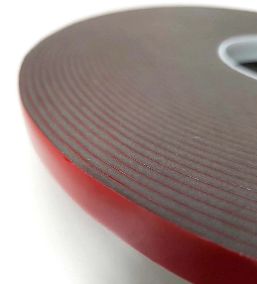 2.3mm High Bond Tape for Flexible Solar, Caravan & Automotive - 12mm x 16.5m roll