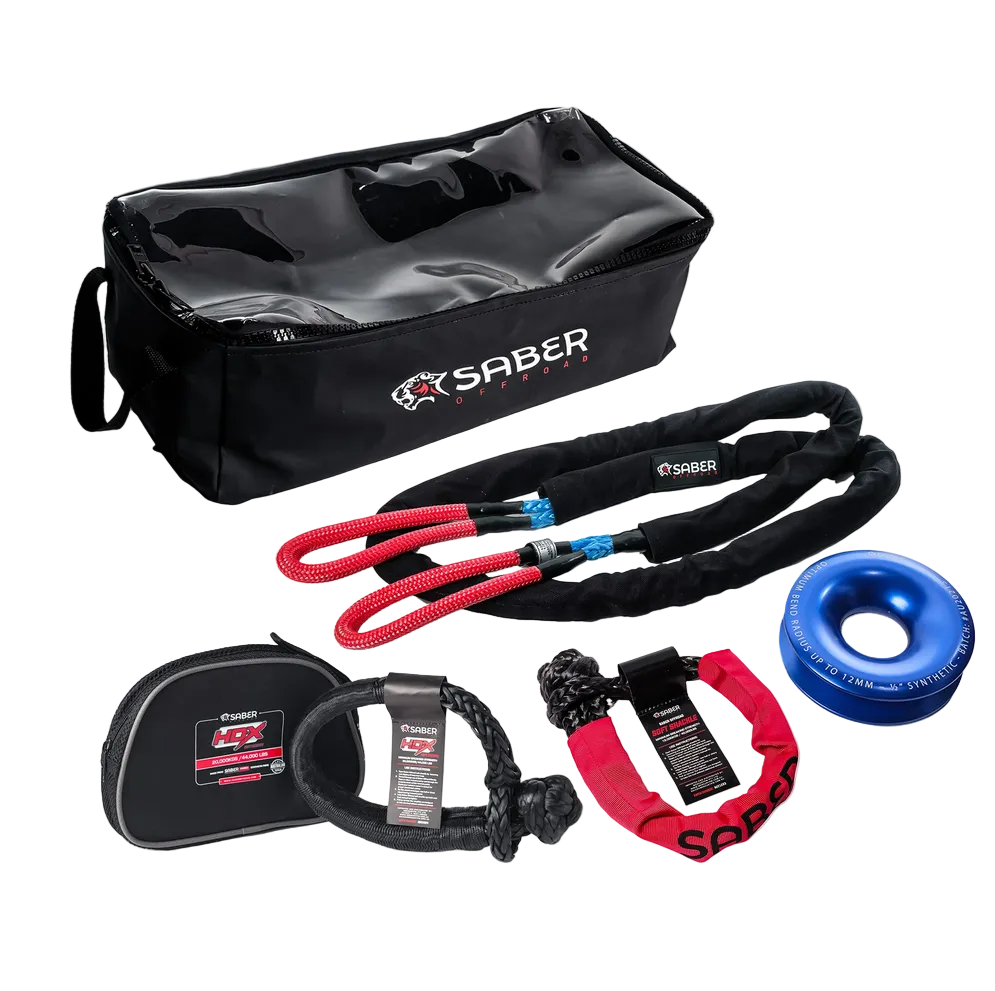 Saber Offroad Winch Recovery Kit