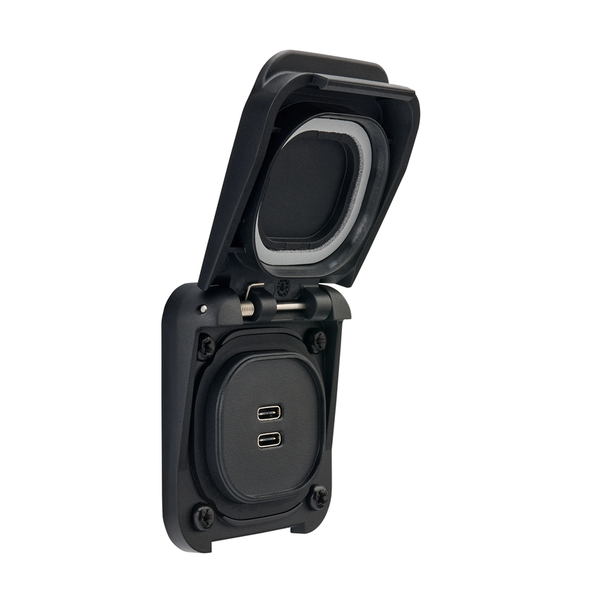Scanstrut Ventura Dual USB-C Socket 12V/24V