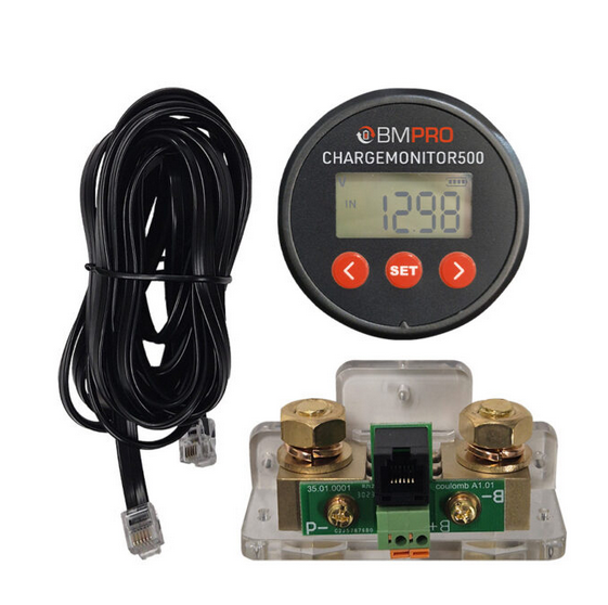BMPRO Battery Monitor for Lithium & Lead-Acid Batteries -  Charge Monitor 500