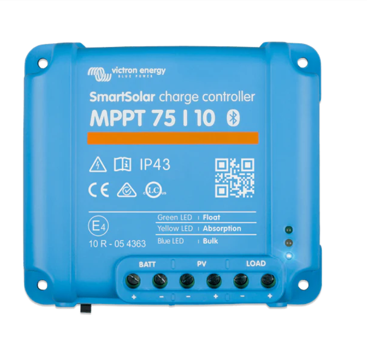 Victron SmartSolar MPPT 75/10 & 75/15 –12/24V Bluetooth Solar Charge Controller