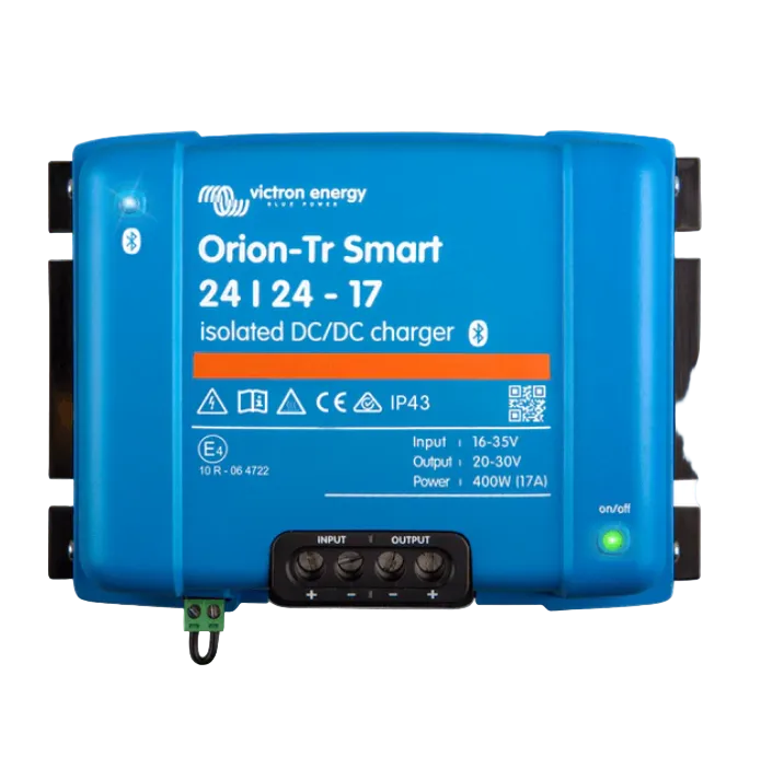 Victron 24V to 24V Orion-Tr Smart 24/24-17A Isolated DC-DC Charger