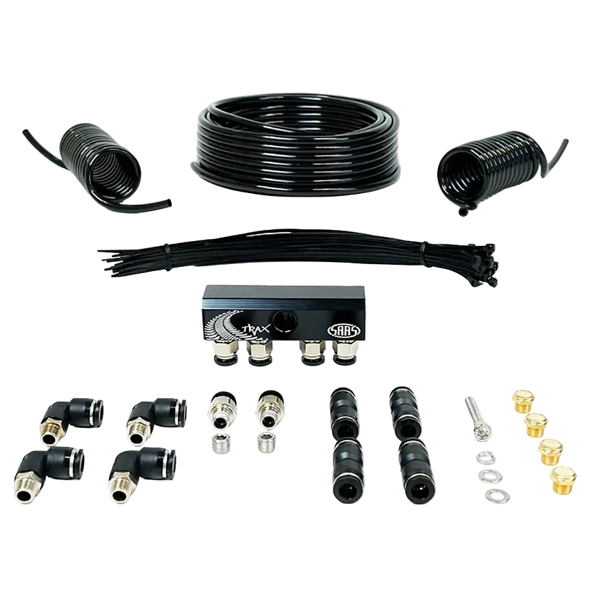 SAAS TRAX Diff Breather Kit 4 Port – DB1001 (Toyota, Nissan, Holden, Mitsubishi)