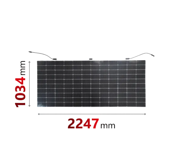 Sunman eArc 430W Flexible Mono-PERC Solar Panel