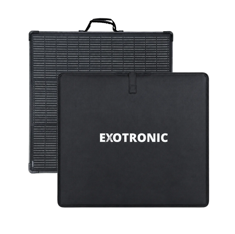200W Ultra-Light Folding TOPCon Solar Panel - Exotronic 25.6% Efficiency